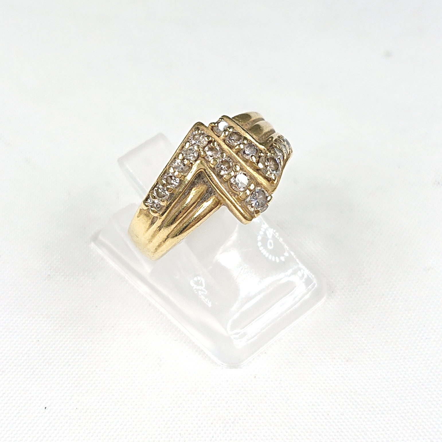 K18 ダイヤモンド(0.30ct)付リング