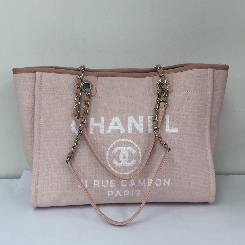 CHANELキャンバス トートバッグ