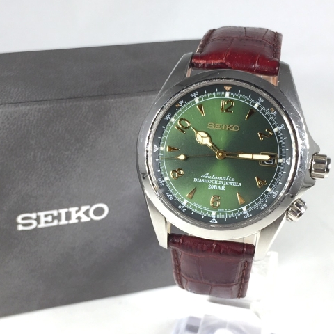 SEIKO アルピニスト 自動巻き 腕時計