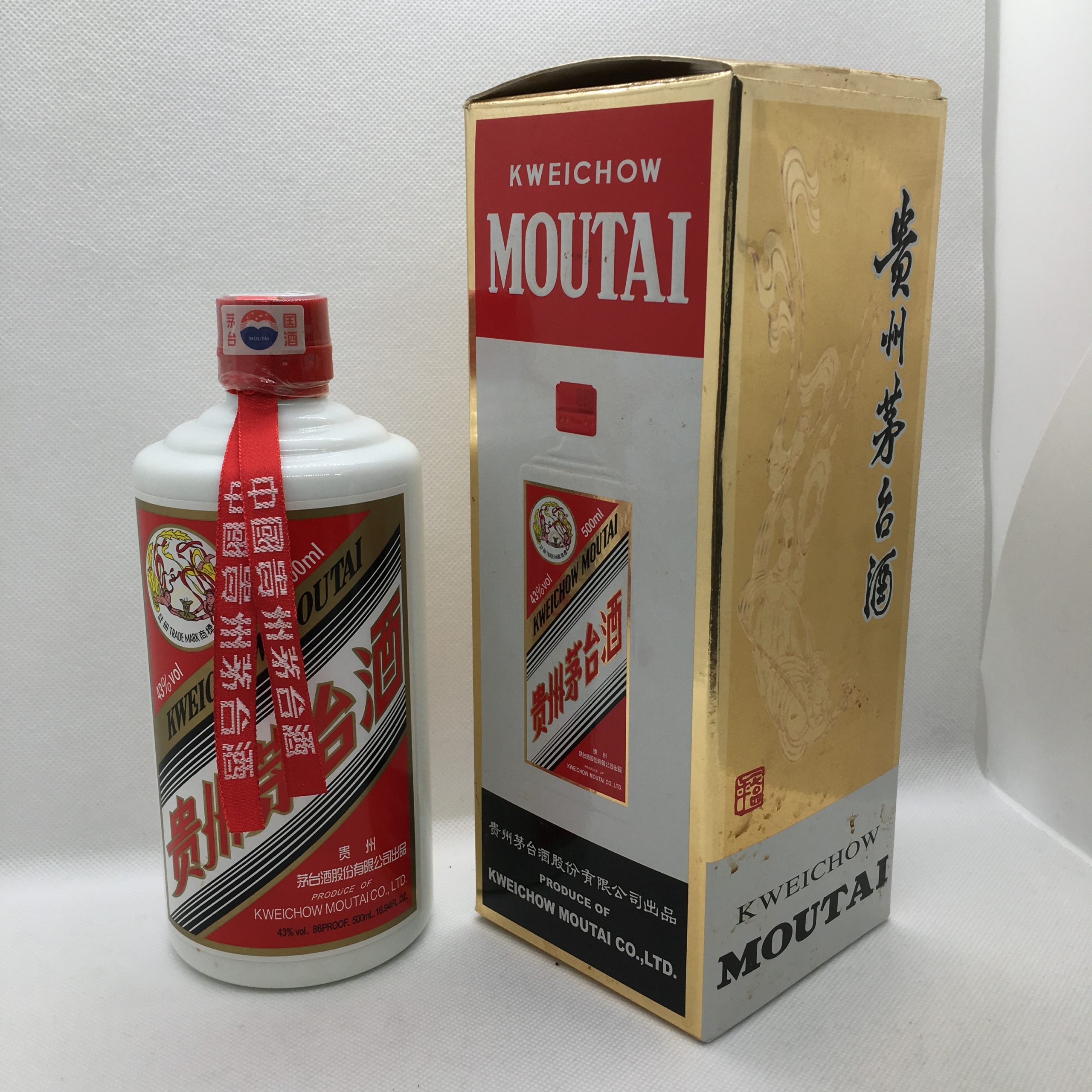 貴州茅台酒 マオタイ酒 MOUTAI 天女ラベル 43% 500ml