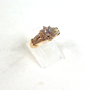 K18 ダイヤモンド(0.78ct)付リング