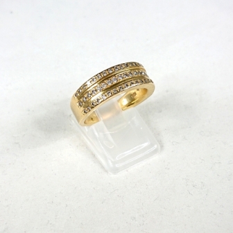 K18 ダイヤモンド(0.43ct)付リング