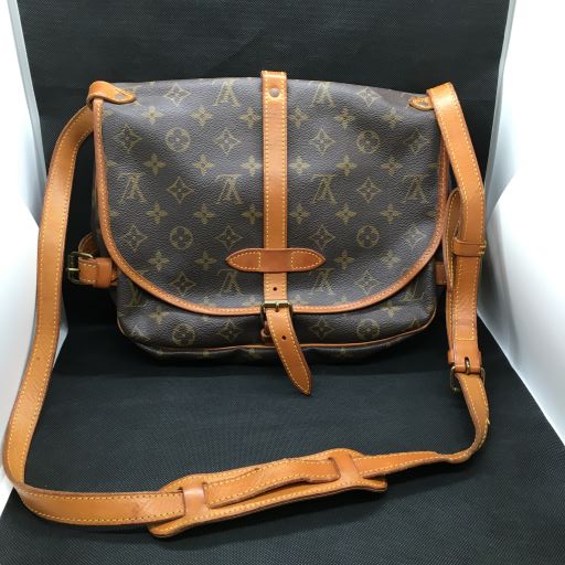 LOUIS VUITTON モノグラム ソミュール30 ショルダーバッグ | gulatilaw.com