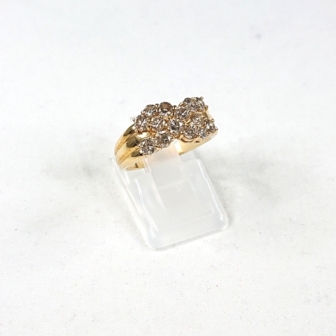 K18 ダイヤモンド(1.10ct)付リング