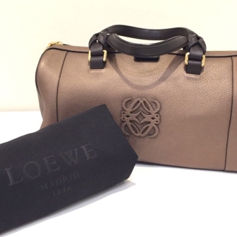 LOEWE フスタ36 ボストンバッグ