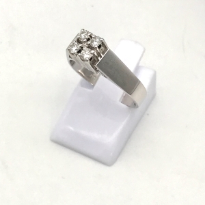 K14 リング（メレダイヤ0.40ct）