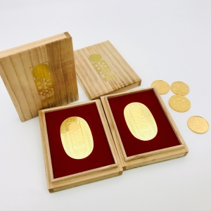 K22 札幌オリンピック小判 K24 天皇陛下御在位60年十万円金貨 他 買取実績 玉光堂