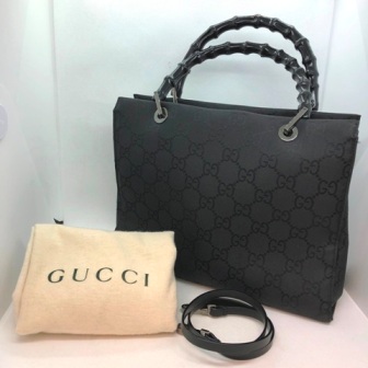 GUCCIバンブートート