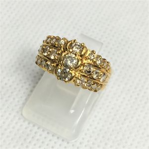 K18リング　ダイヤ1.0ct