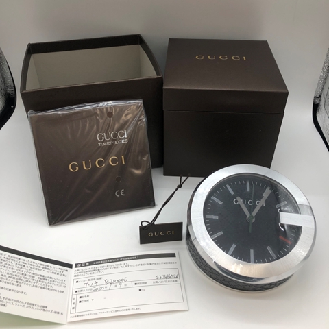 GUCCI  テーブルクロック