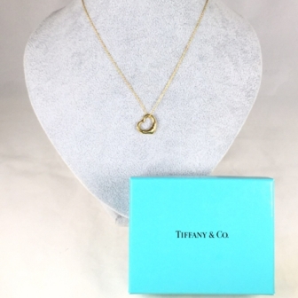 TIFFANY＆Co. オープンハートネックレス