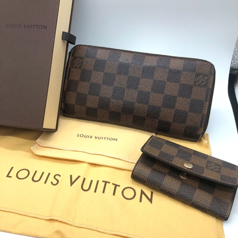 LOUIS VUITTON ダミエ長財布＆キーケース