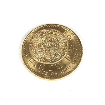 K21.6 メキシコ20ペソ金貨