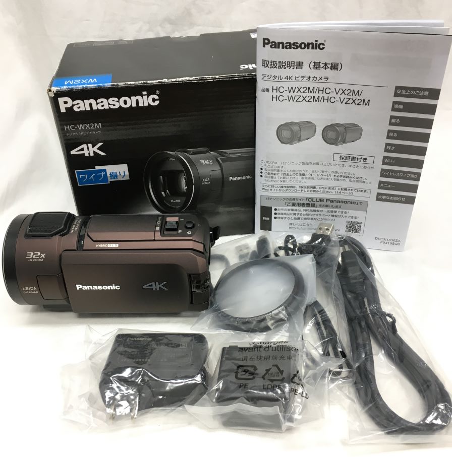 Panasonic デジタル4Kビデオカメラ HC-WX2M