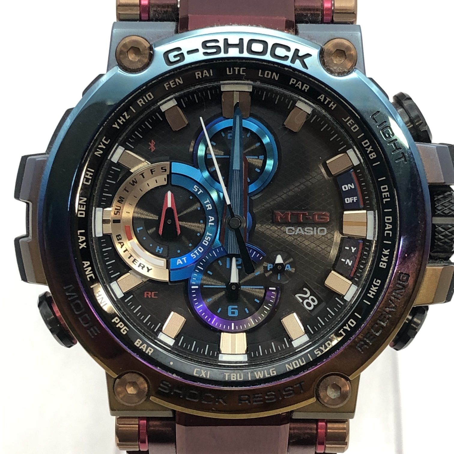 CASIO G-SHOCK 火山雷モデル MTG-B1000VL-4AJR