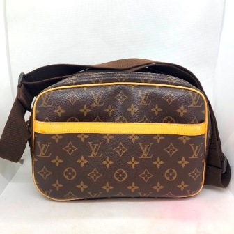 LOUIS VUITTON モノグラム リポーターPM M45254