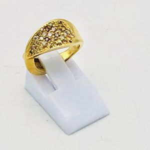 K18 メレダイヤ付きリング