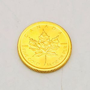 K24 メイプルリーフ金貨 1/4oz