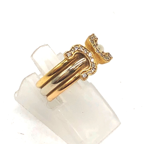 Cartier 2Cリング ダイヤモンド