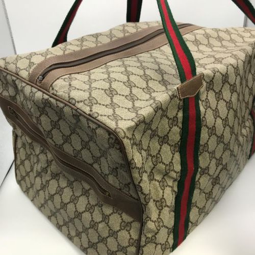 オールドグッチ シェリーライン ボストンバッグ
