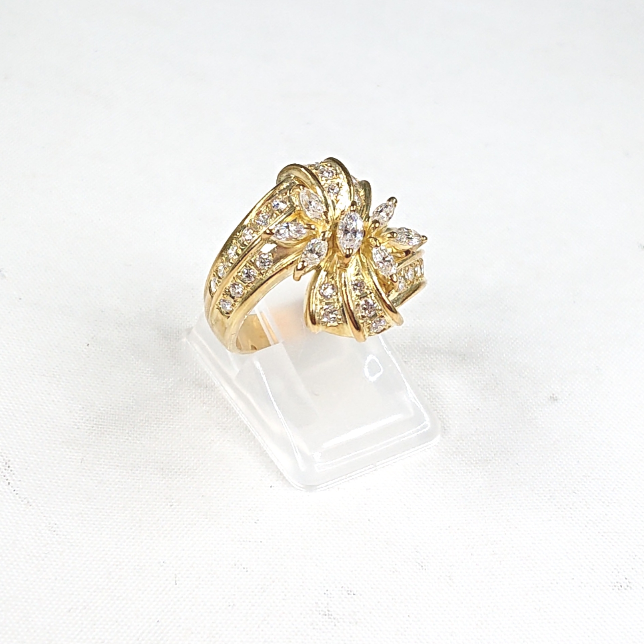 K18 ダイヤモンド(0.73ct)付きリング
