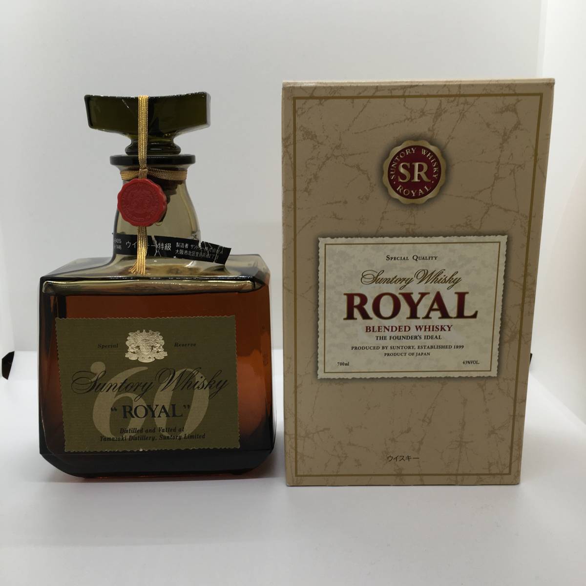 サントリー-ROYAL-ローヤル-60-ウイスキー 買取実績 | 玉光堂