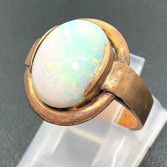 K18リング　オパール6ct