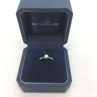 Pt950リング ダイヤモンド0.25ct 買取実績 | 玉光堂