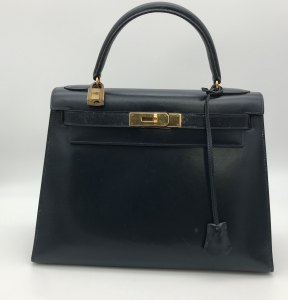 HERMES ケリー28 ボックスカーフ