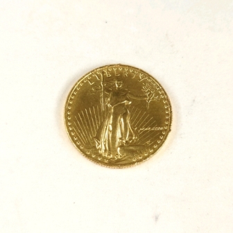 K22 アメリカ 1/2oz イーグル金貨 25ドル
