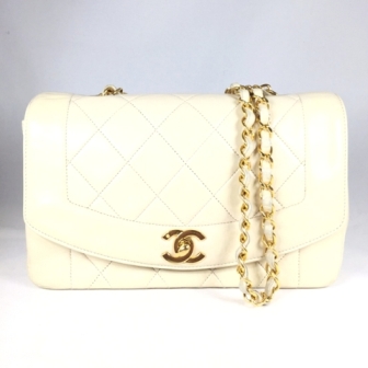 CHANEL マトラッセ ダイアナ チェーンショルダーバッグ