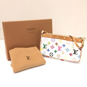 LOUIS VUITTON モノグラム マルチカラー ポシェットアクセソワール