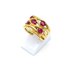 K18 リング（ルビー 1.57ct）