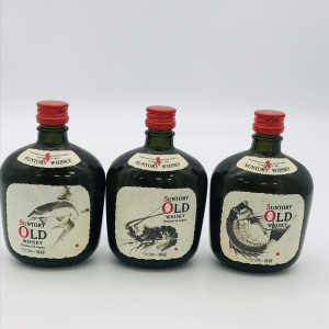 SUNTORY OLD ミニチュアボトル 水墨画セット