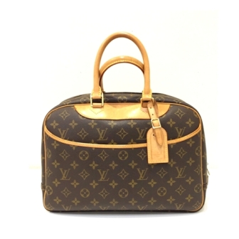 LOUIS VUITTON モノグラム ドーヴィル ハンドバッグ