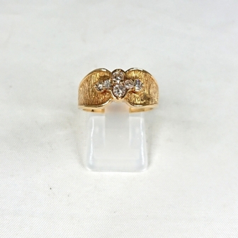 K18 ダイヤモンド(0.46ct)付リング