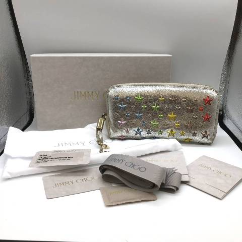 JIMMY-CHOOフィリパ-スタースタッズ長財布