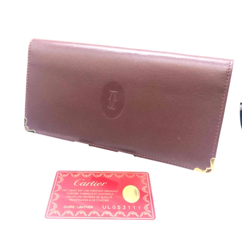 Cartier 二つ折り　長財布　カルティエ 楽天市場】カルティエ Cartier 長財布 二つ折り財布 パシャ