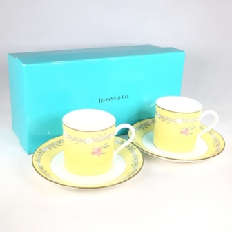 TIFFANY&Co. ピンクチューリップ カップ＆ソーサー