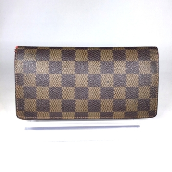 LOUIS VUITTON ダミエ・エベヌ ポルトフォイユ・ブラザ