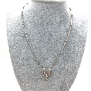 Pt900ネックレス　ダイヤモンド付き