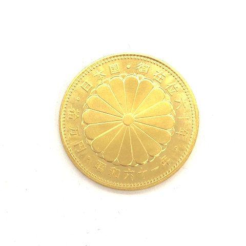 天皇陛下御在位60年10万円金貨弊