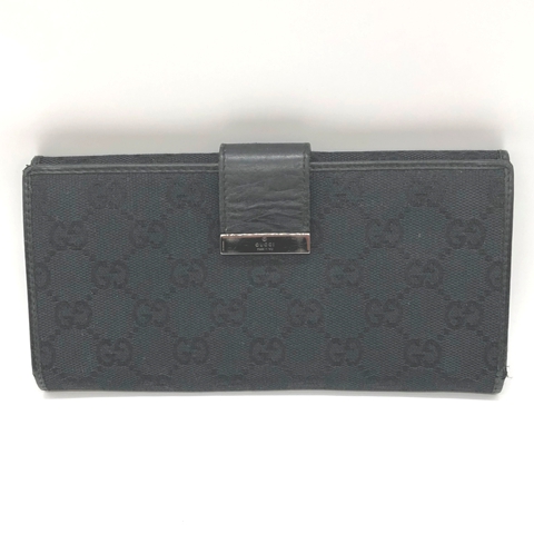 GUCCI-Wホック長財布