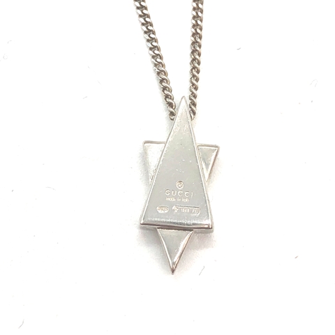 GUCCI スター オブ ダビデ シルバー ネックレス 星 J256061 GUCCI グッチ スターオブダビデ ネックレス シルバー 瑞穂店