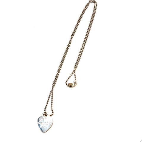 Tiffany＆Co.リターントゥティファニー ハートタグネックレス