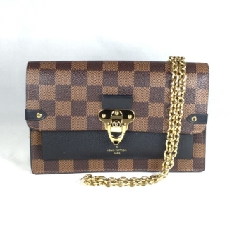 LOUIS VUITTON ダミエ・エベヌ ポルトフォイユ・ヴァヴァン