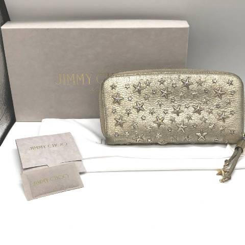 JIMMY CHOO スタースタッズ長財布