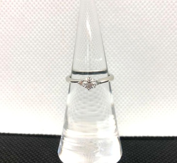 pt950リング　ダイヤ0.2ct