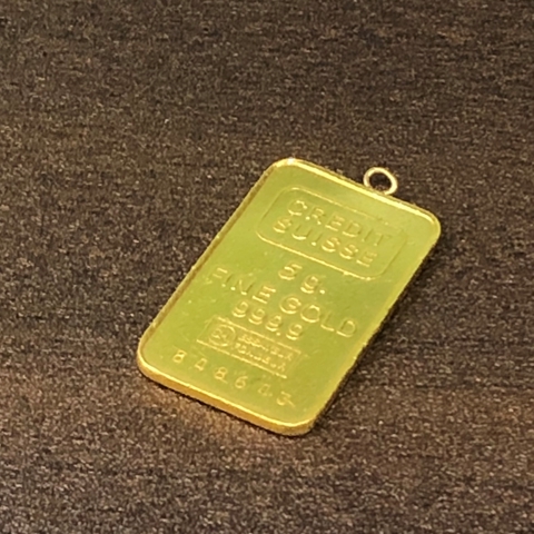 ネックレストップ SWISS BANK