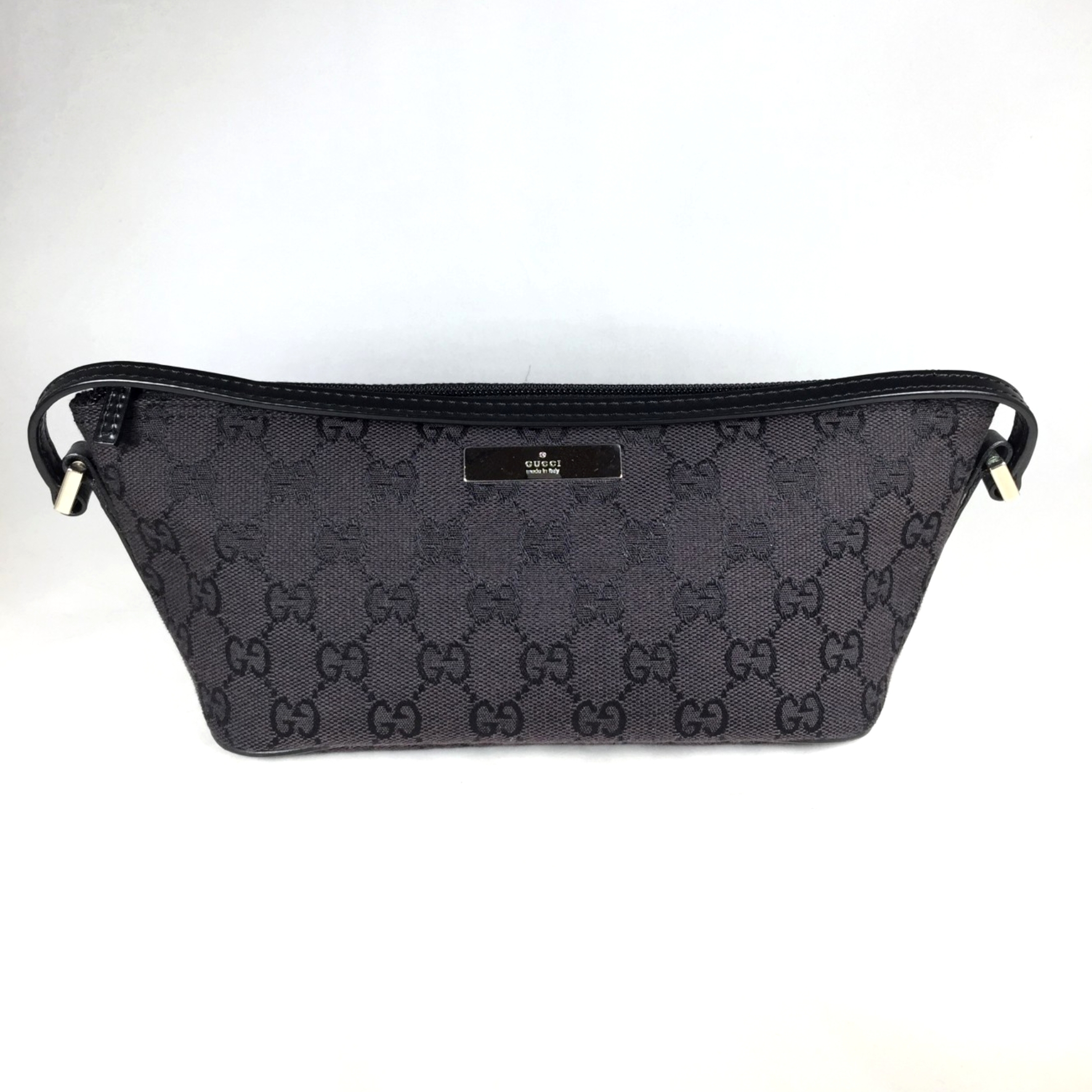 GUCCI GGキャンバス×レザー ミニバッグ アクセサリーポーチ